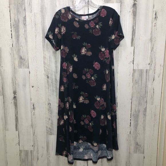 LuLaRoe Dresses & Skirts - Lularoe Floral Carly Dress NWOT Size Small